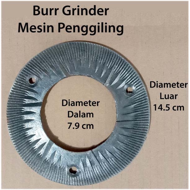 Burr Grinder Milling mesin