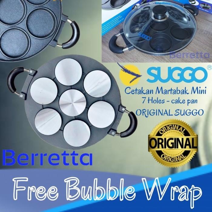 Cetakan Kue 7 Lubang Anti Lengket / cetakan kue lumpur / martabak mini