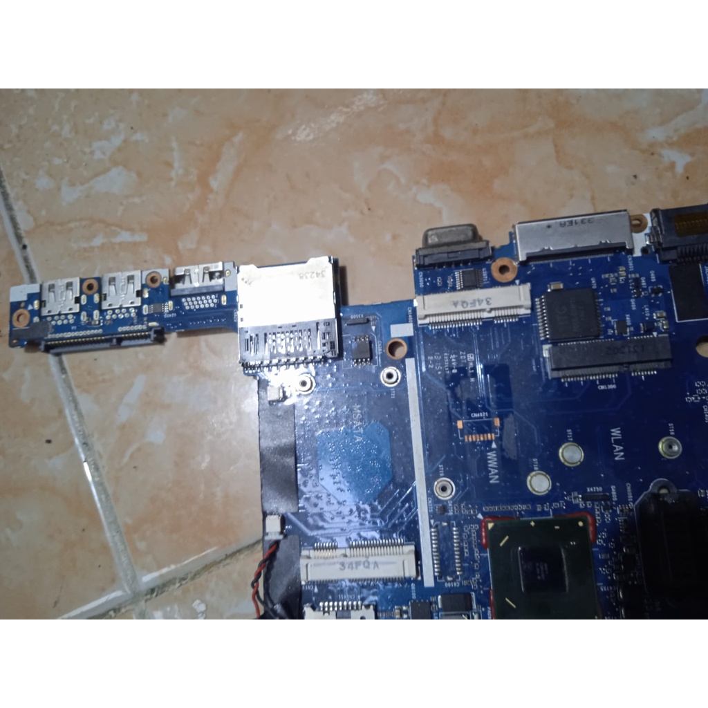 Motherboard Mobo Mainboard HP  9470m Core i5