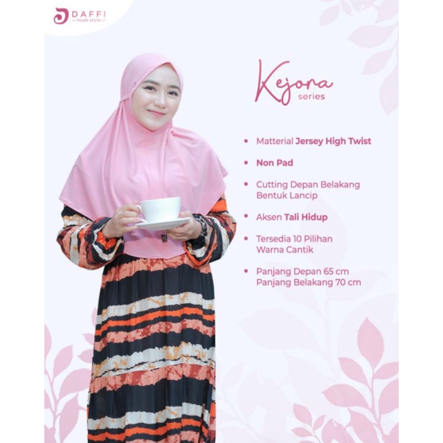 Hijab Daffi Kejora Series hijab instan jilbab instan