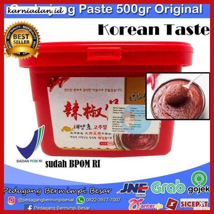

Aneka-Sambal- Mamazan Gochujang Paste 500Gr | Sambal Pasta Korea | Saus Pedas Korea
