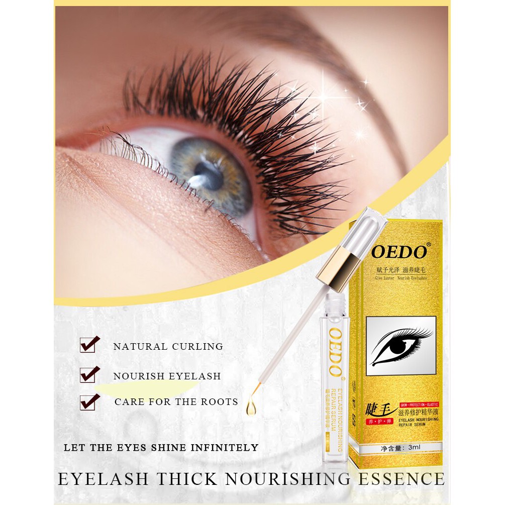 [100% Asli]  OEDO Curling Eyelash Penumbuh Alis Bulu Mata Penambah Penebal Bulu Mata Lebih Tebal