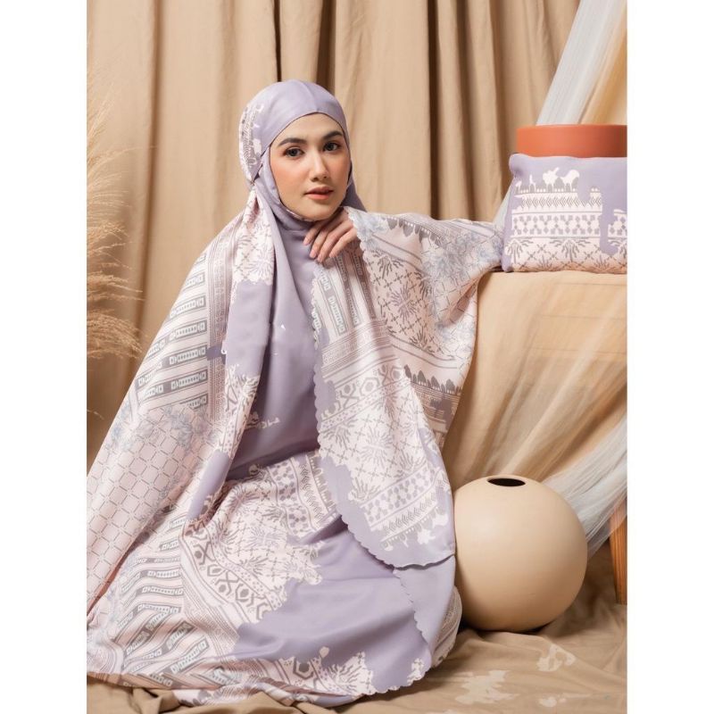 Mukena Maxmara Lasercut 2in1