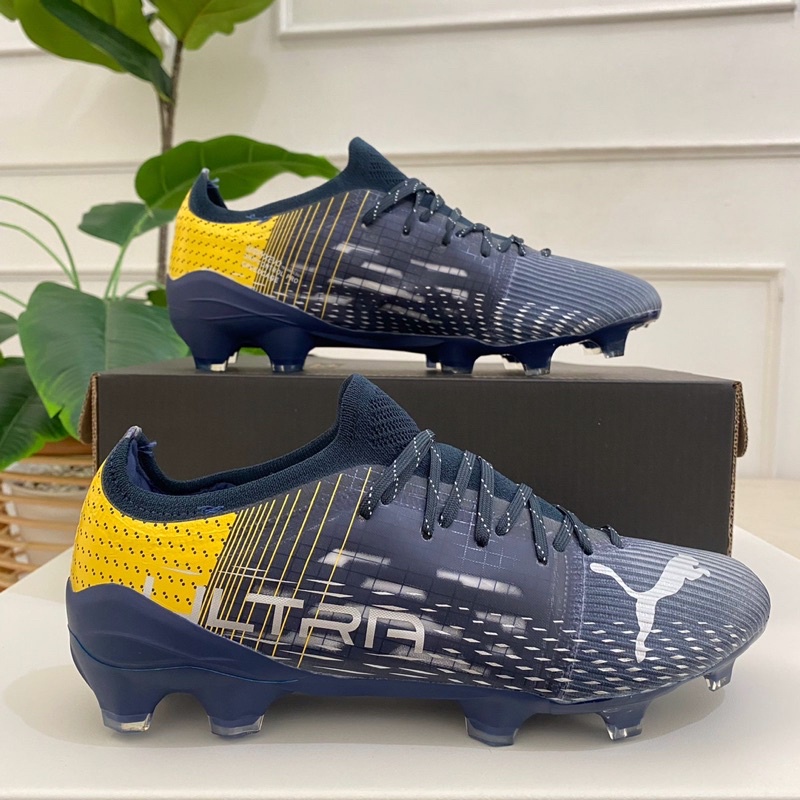 Sepatu Bola Puma Ultra 1.3 Navy Yellow FG