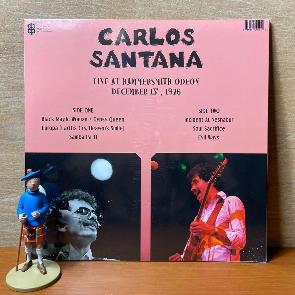 PIRINGAN HITAM / VINYL CARLOS SANTANA - Live At Hammersmith Odeon. December 15Th. 1976