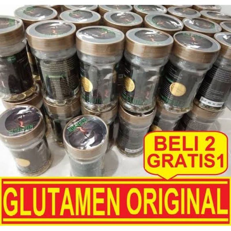 original Glutamen pemutih kulit tubuh pria