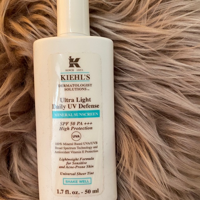 Preloved kiehls ultra light daily uv defense mineral sunscreen 50 ml