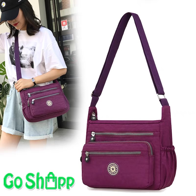 Tas Selempang Wanita Multi Fungsi dan Anti Air - Tas Selempang Bunda Import High Quality [SL27]