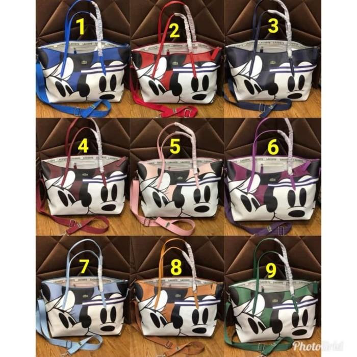 Tas Lacoste Tote Mickey