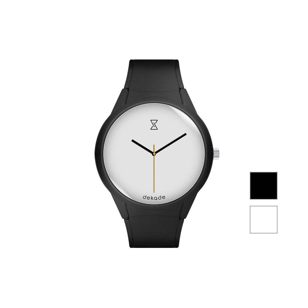 Jam Tangan 34mm - Dekade Time [Lite Ver. Insignia] - Model F