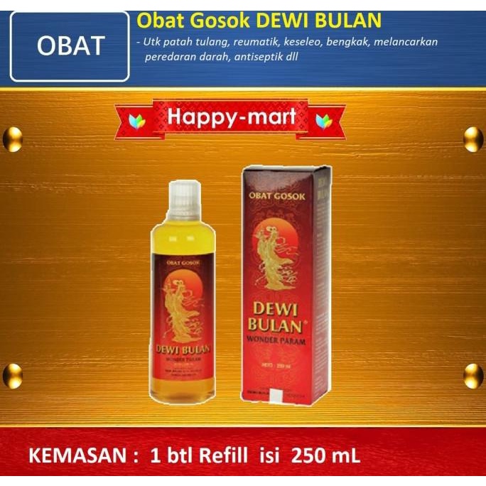 

Obat Gosok DEWI BULAN Refill 250 ml