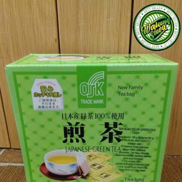

osk green tea 50 x 2 gram (100 gram)