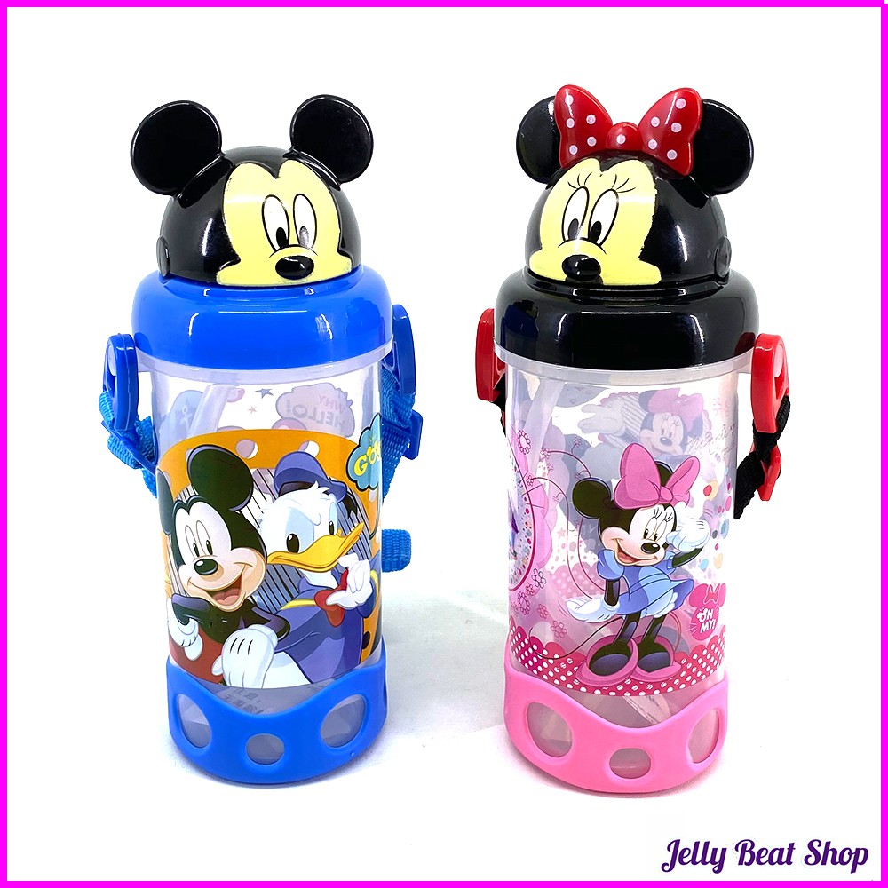 Botol Minum Anak Kepala Karakter BPA Free 500mL (DORAEMON/HK/MICKEY)