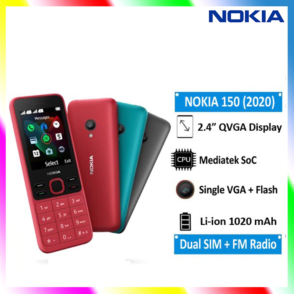 Nokia 150 2020 original garansi resmi