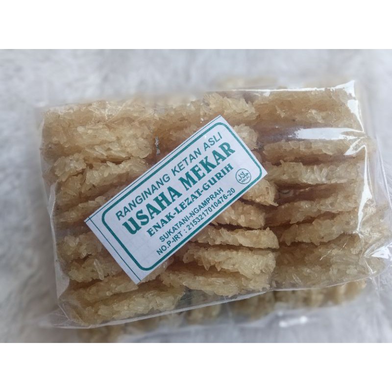 

Rangginang ketan asli