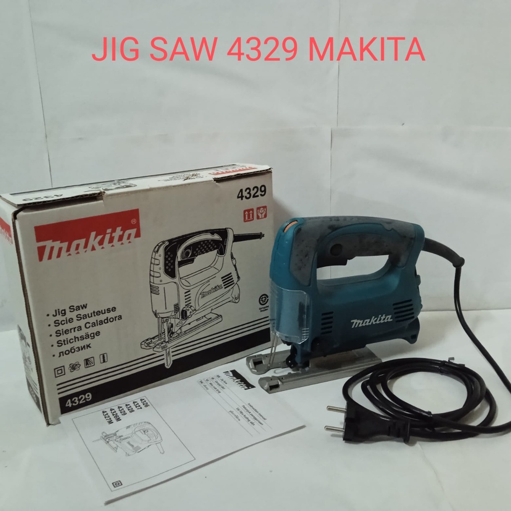 MAKITA ASLI Mesin Jigsaw Gergaji Triplek 4329 Makita