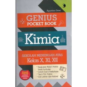 SMA The King Pocket Biologi Fisika Kimia Matematika Genius-GENIUS KIMIA