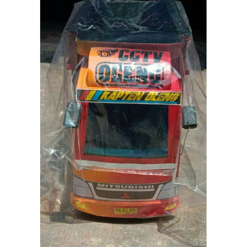 Miniatur Truk kayu Njungkel Salto BESAR MURAH 