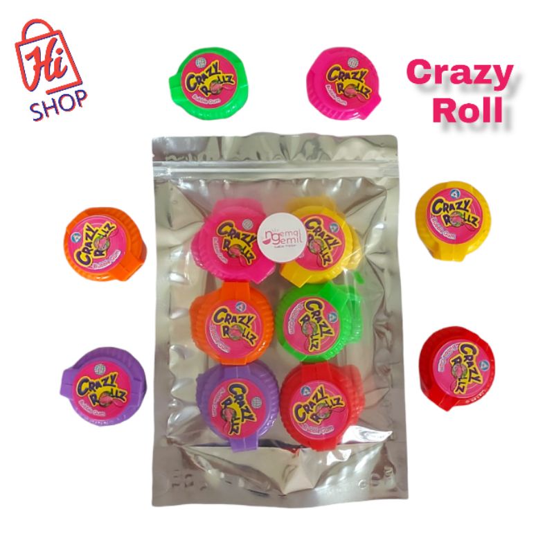 

Bubble Gum Crazy Roll Permen Karet Roll Kualitas Premium