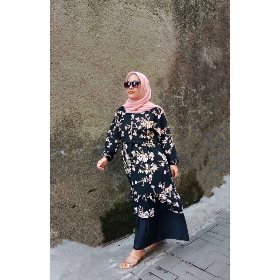 TUNIK WANITA MONALISA/TUNIK MOTIF/TUNIK SAKURA