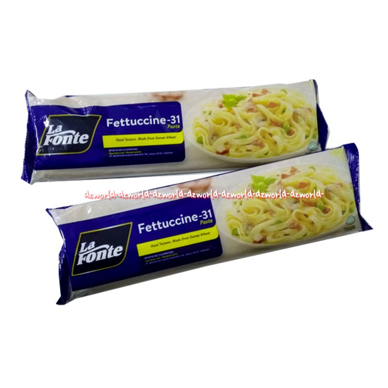 

La Fonte Fettuccine 31 Mie Pasta Instant Membuat Pasta Besar Lafonte Spagethi Spageti