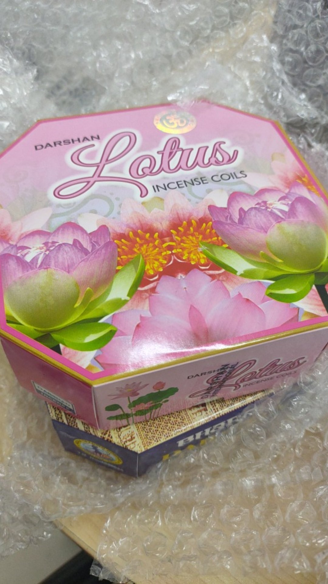 Dupa India (aromaterapi) Coil - Lotus