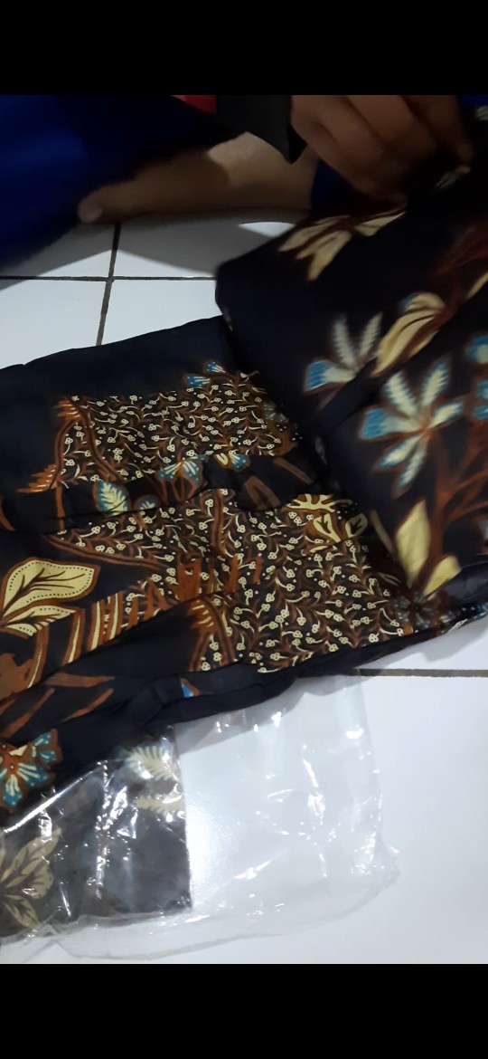 Ms Gamis Batik Sriwedari Maxi Katun Bumil Allsize Dan Jumbo