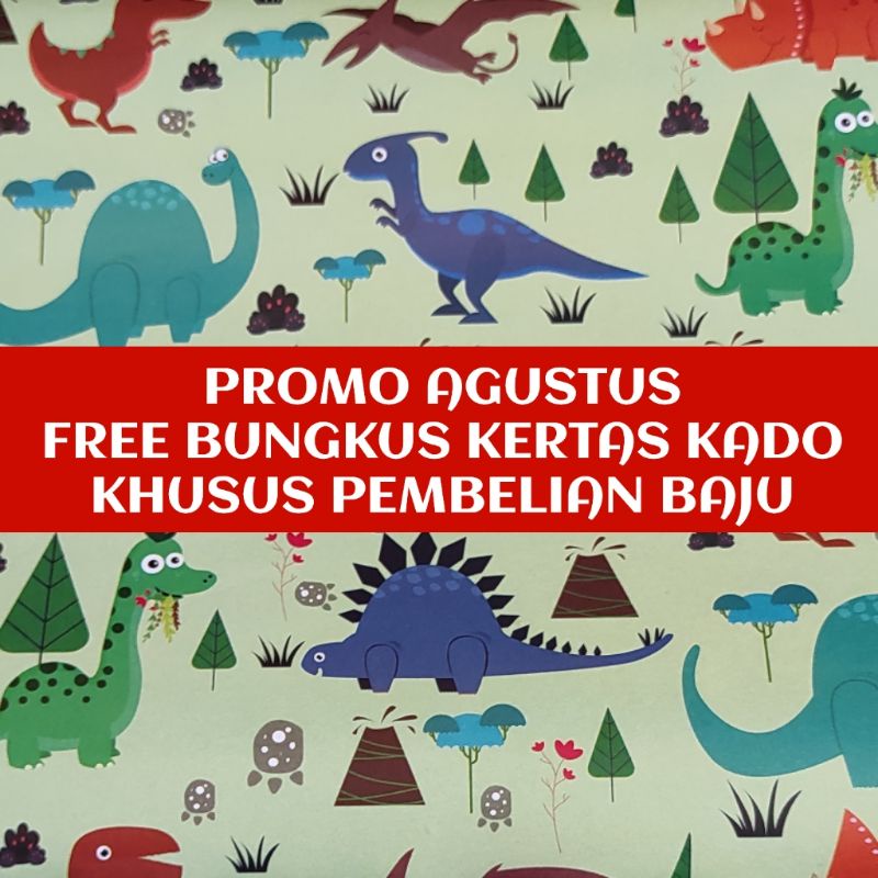 

JASA BUNGKUS KERTAS KADO KHUSUS PEMBELIAN BAJU