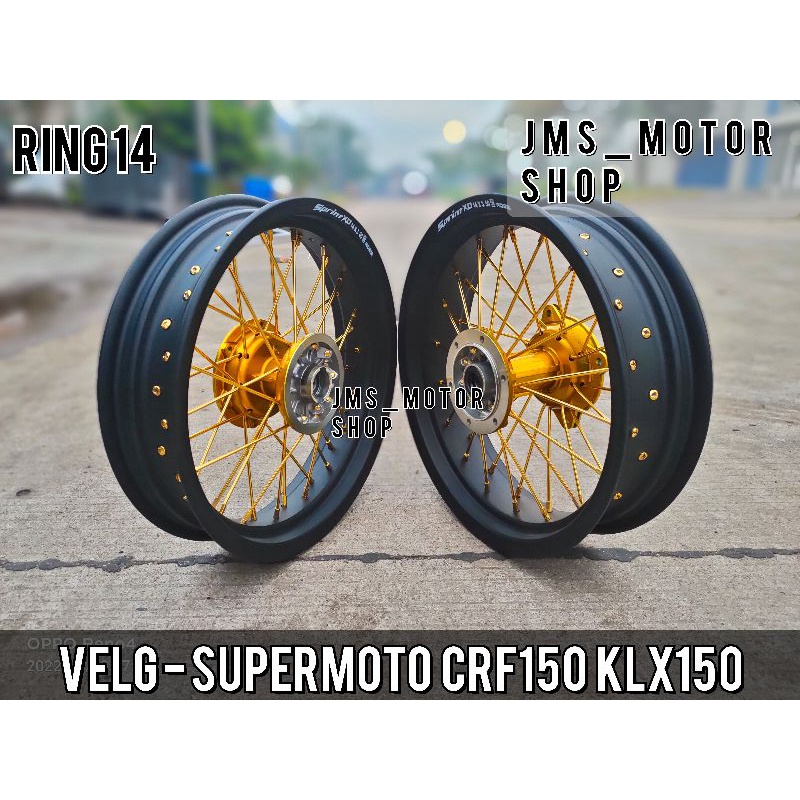 Jual Paket Komplit Velg Supermoto Super Moto Ring Klx D Tracker