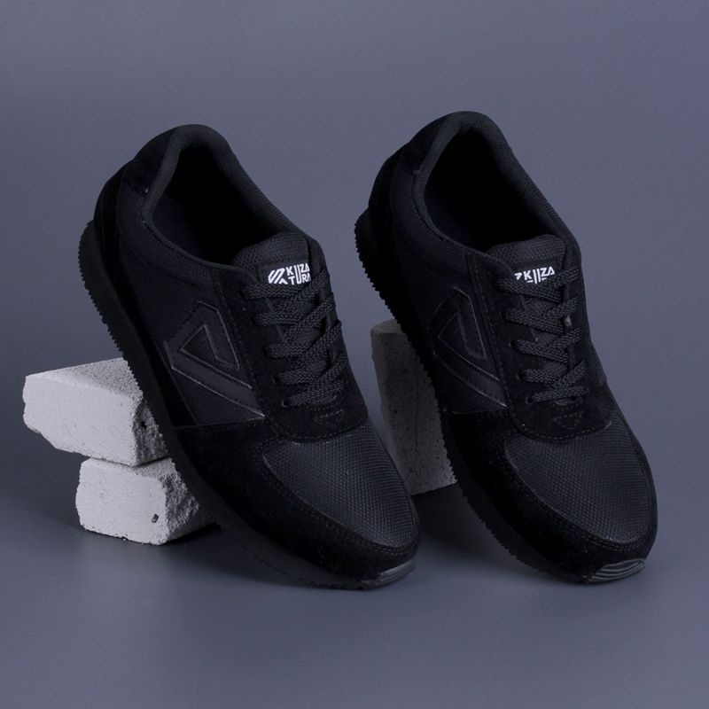 Sepatu Sneakers Pria Tali Cowok Casual Sekolah Kerja Kuliah KTR Sporty Ringan Anti slip