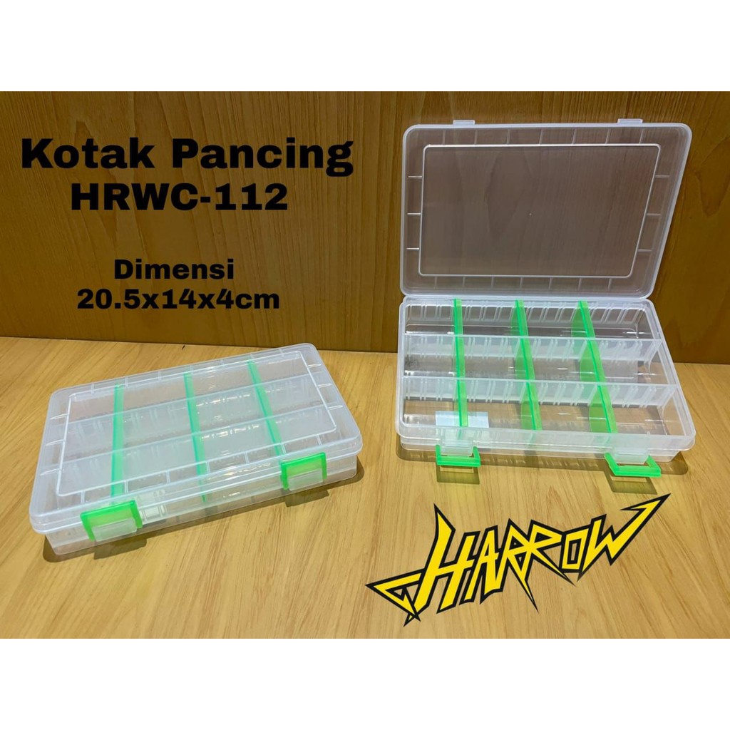 Kotak Pancing Lure Box Harrow Aneka Model-HRWC-112