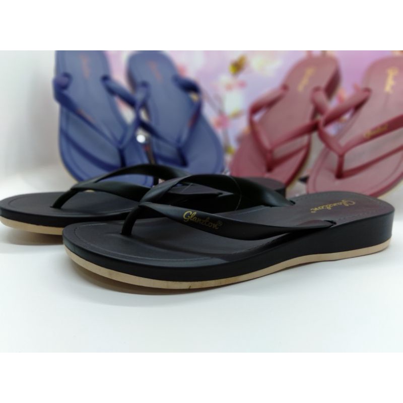 [PIKU] Sandal Jepit Wanita Glanzton Tali Tipis Sendal Jelly Slip Sandal Slop