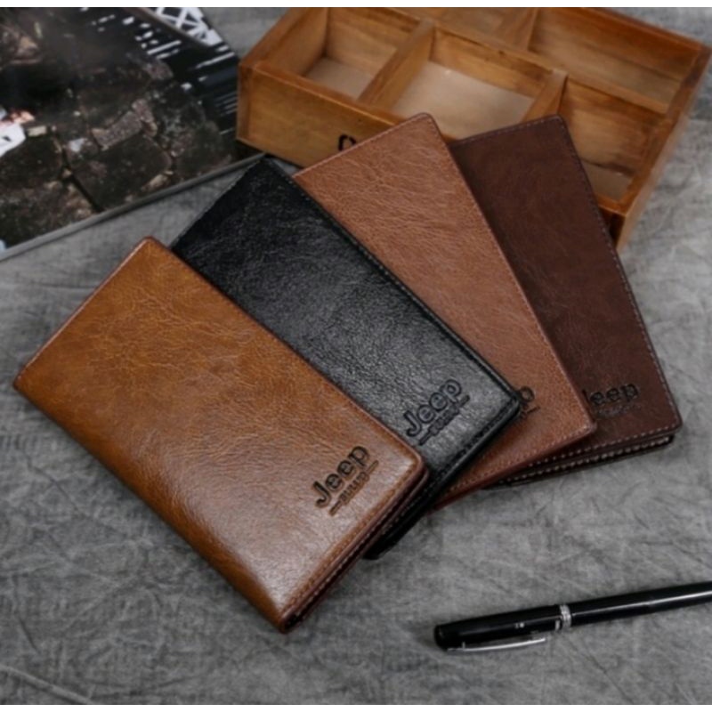 DOMPET PANJANG MOTIF BEAU JEEP BULUO KULIT NEW ORIGINAL