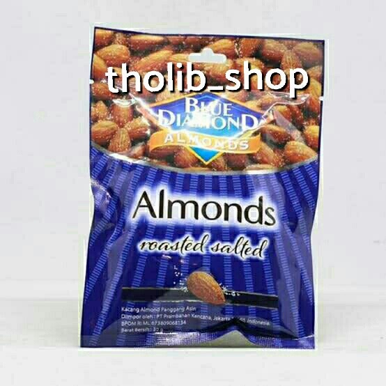 

Blue diamond roasted & salted 40gr