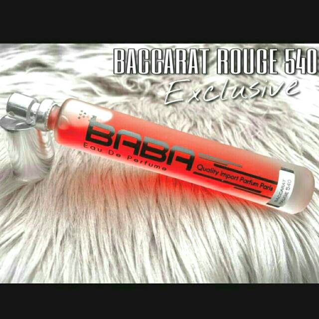 Baba parfum baccarat Rouge 540 edition