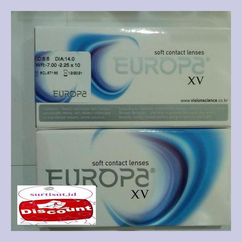 

T3Tky0X Softlens Bening Silinder Bulanan Europa Clear Toric Ricrtxnne