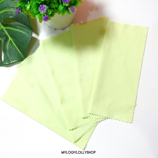 mylogylollyshop - LAP pembersih KACAMATA warna GREEN HIJAU