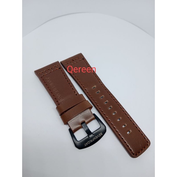 Setrap Tali Jam Tangan seven friday Tali Jam Tangan kulit 28mm Jual strap tali jam tangan free bezel