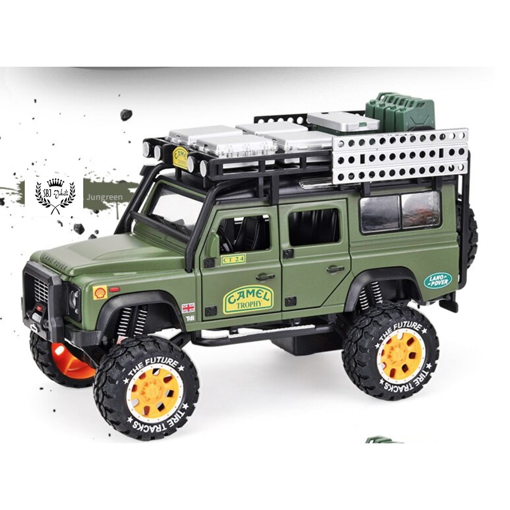 MINIAUTO DIECAST LAND ROVER DEFENDER 1:28 METAL COLLECTION BIG SIZE REALISTIC MODEL