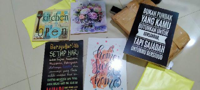 Pajangan Dinding Walldecor Hiasan Dinding Shabby Chic Wb  42