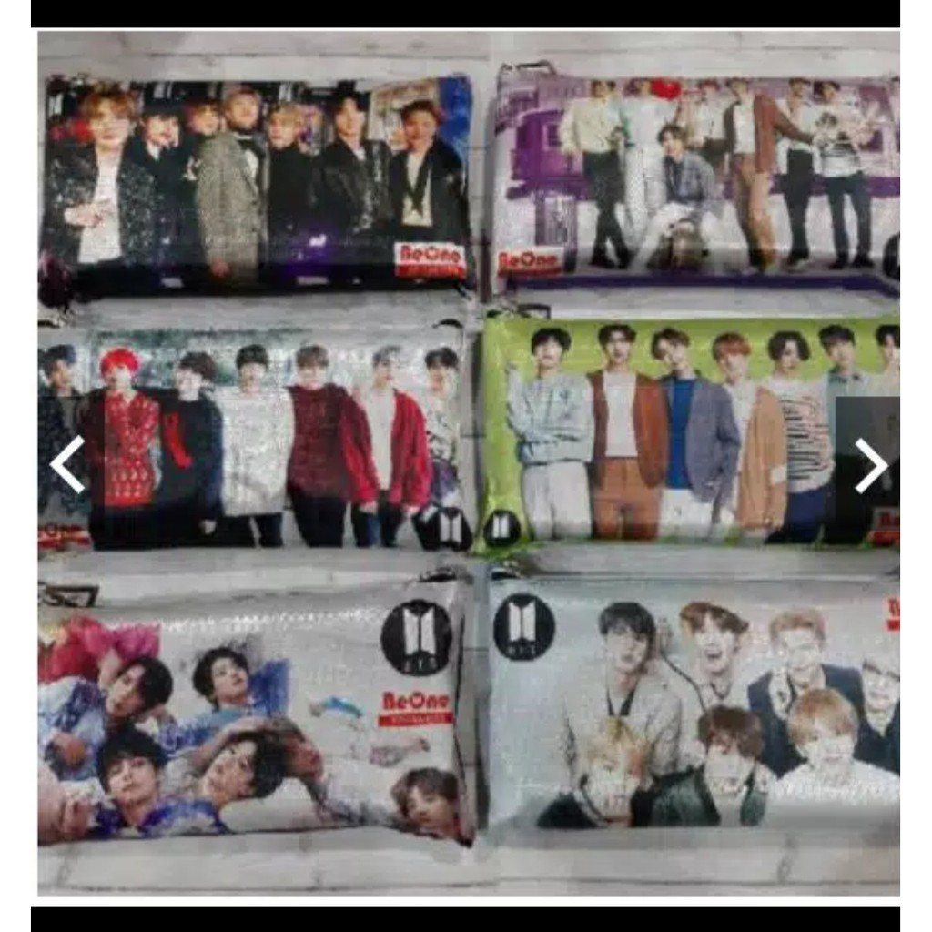 

kotak pensil murah / Kotak pensil kain K-POP KOREA BTS rg13
