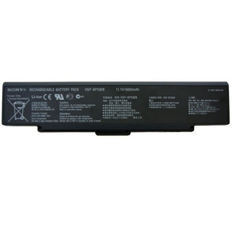 Baterai Sony BPS9, VGP-BPS9/S, VGP-BPL9, VGP-BPS9, VGP-BPS9/A