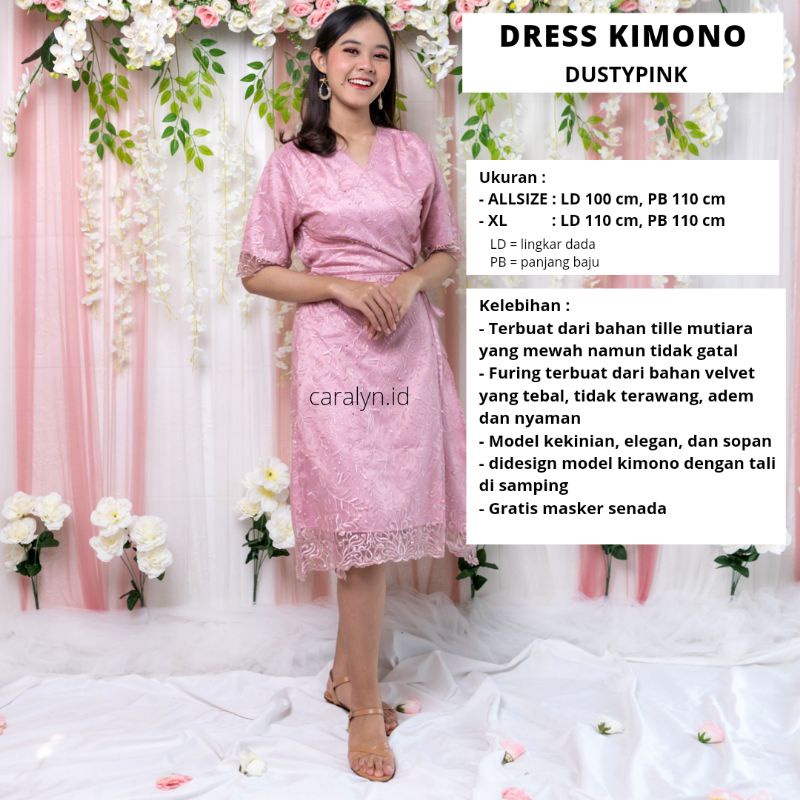 DRESS BRUKAT  KIMONO KONDANGANN