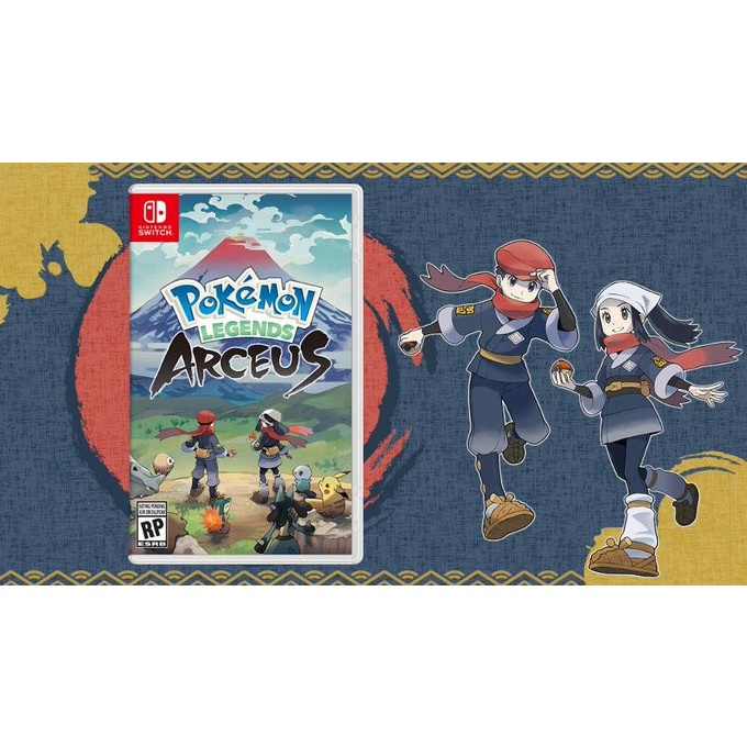PROMO NINTENDO SWITCH POKEMON LEGENDS ARCEUS ENGLISH