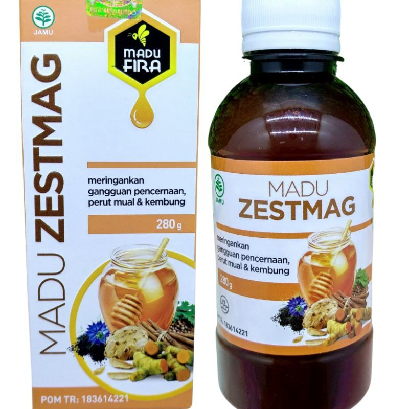 Jual Madu Zestmag Asli Herbal Maag Asam Lambung Gerd Dll Shopee