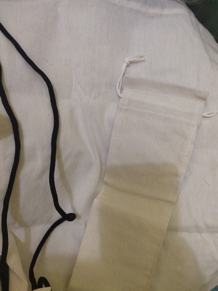 Pouch For Stainless Metal Straw Blacu, Pouch Kantong Sedotan Stainless Steel Minim 5 Pcs