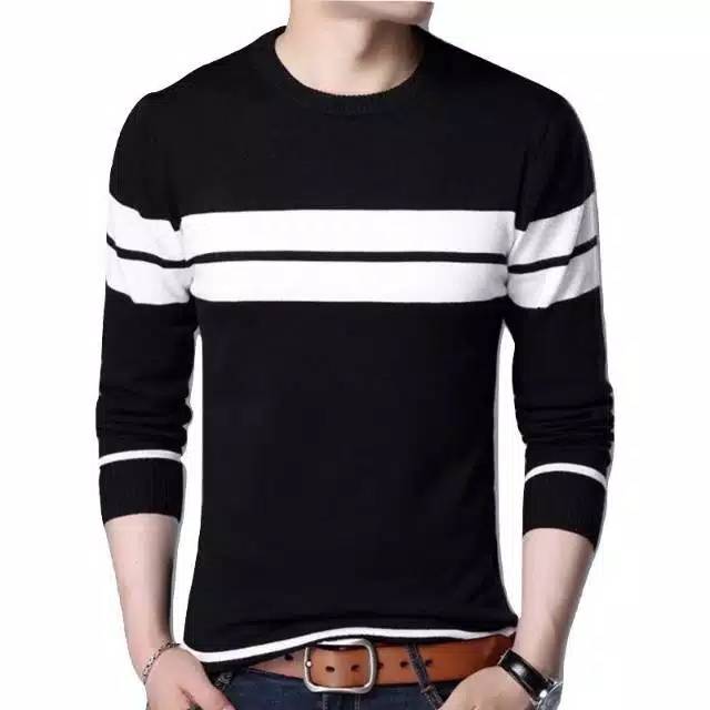 SN - Sweater Rajut Pria Valdo knit korean