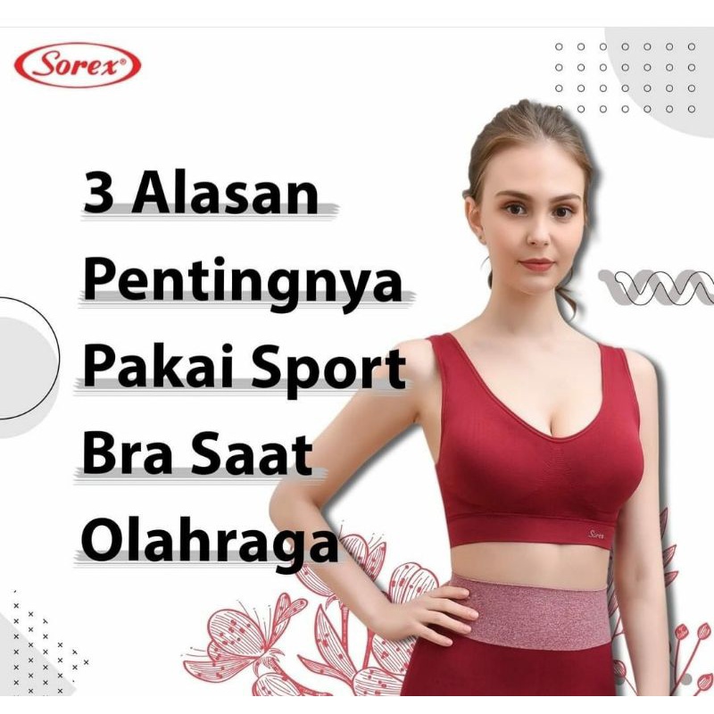 SPORT BRA SENAM OLAHRAGA SOREX SP 020 &amp; SP 021 NYAMAN