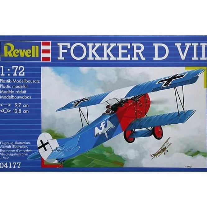 Pesawat Fokker D Vii 1/72 Revell Model Kit