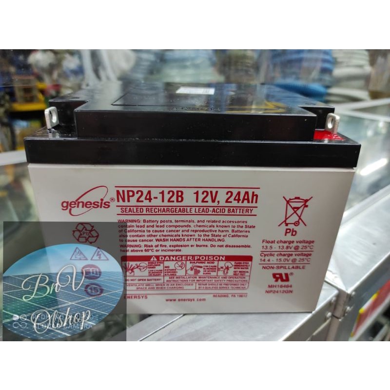 Accu Vrla Genesis Np24-12B 12v 24ah